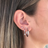 "The Classic" 925 Sterling Silver Hoops- 3 Sizes