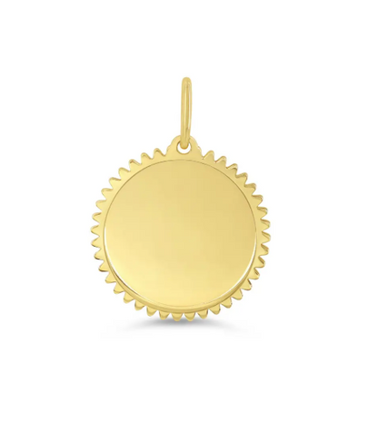 Personalized Sunbeam Pendant