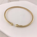 Classic Twist Bangle by Miss Mimi