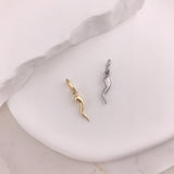 18k Gold Italian Corno Pendant - 3 sizes available