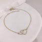 Bella Double Heart Bracelet