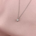 Lab Diamond Heart Necklace