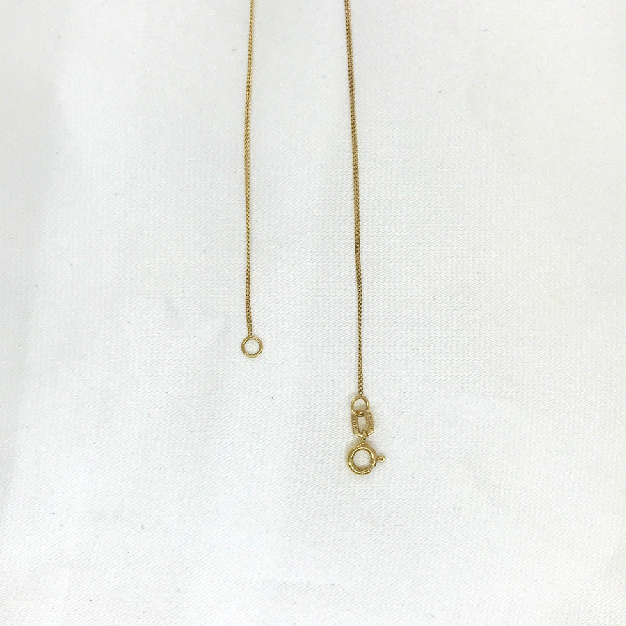10k Yellow Gold Diamond Twinkle Necklace