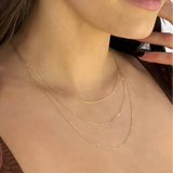 10k Gold Dainty Chain