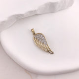 Sparkle Angel Wing Charm