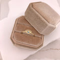 Evil Eye CZ Lash Ring