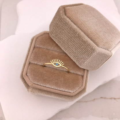 Evil Eye CZ Lash Ring