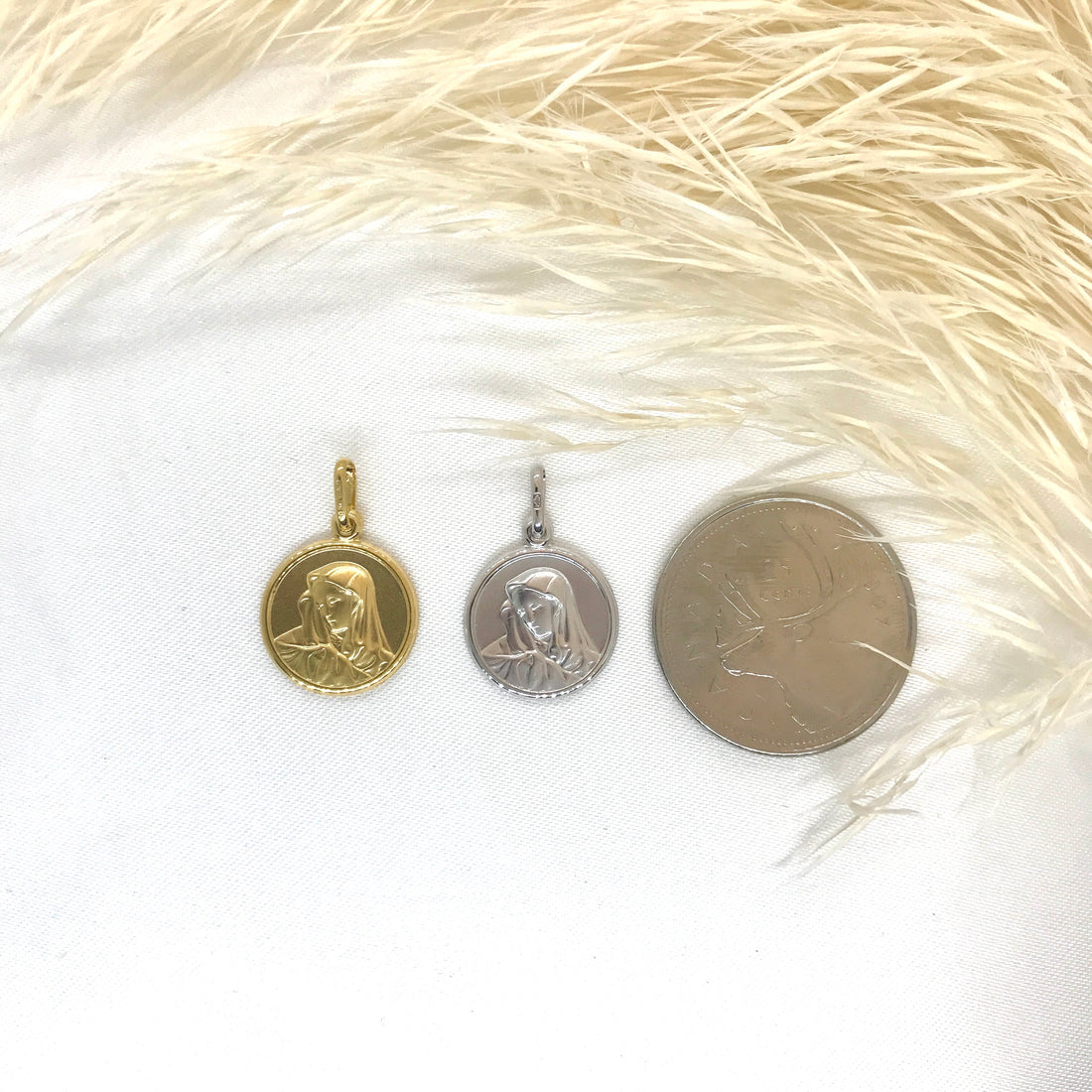 Personalized Mother Mary Pendant