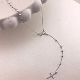 14k Gold Rosary Necklace