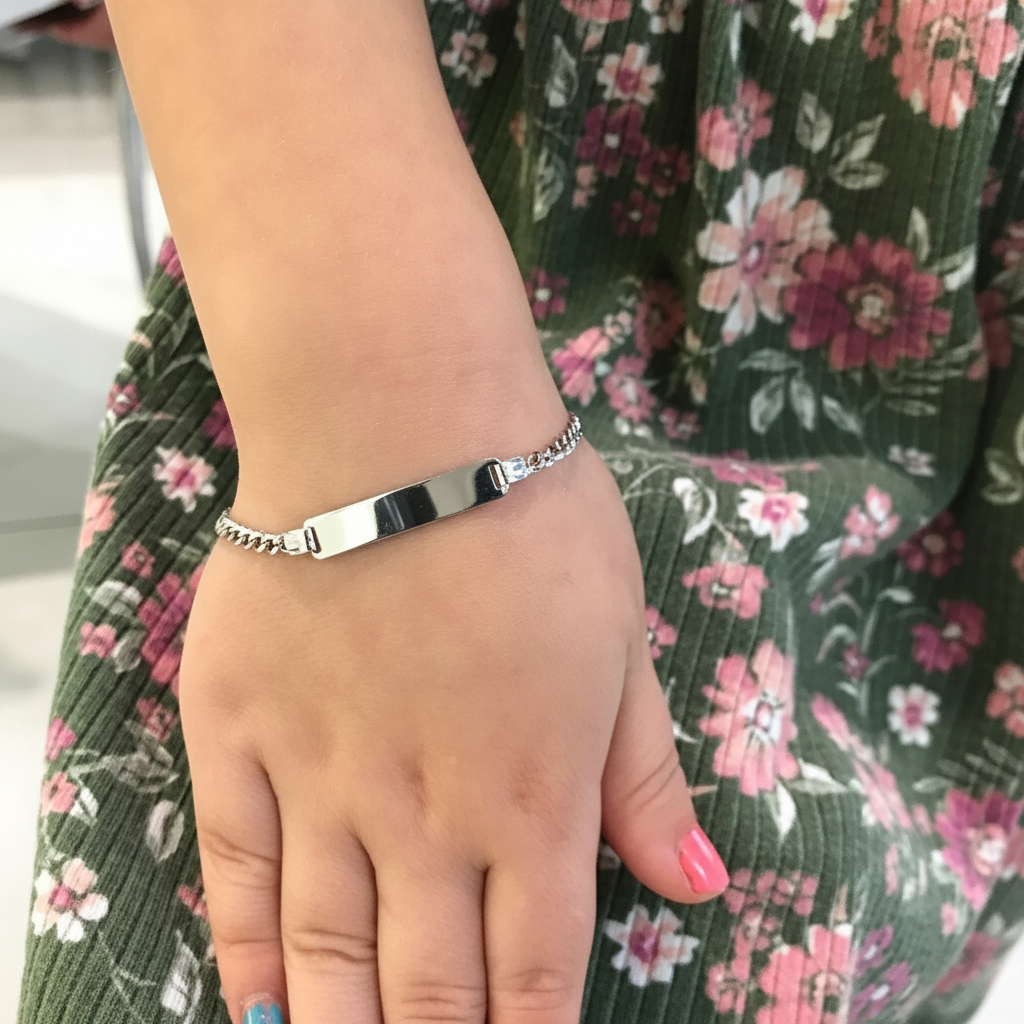 Children's Personalized Link Bracelet