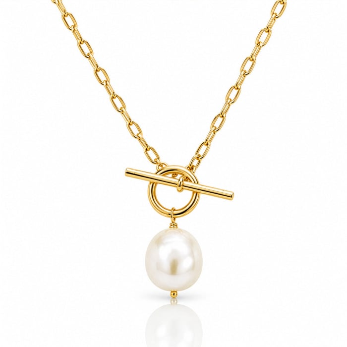 Pearl Toggle Necklace