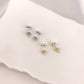 Lucky CZ Clover Studs