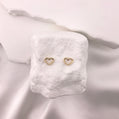 Valentina Open Heart Studs