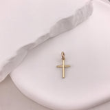 10k Gold Mini Cross