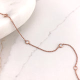 10k Gold Cubic by the Yard Bracelet