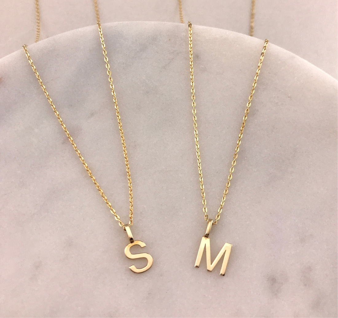 Giulia Mini Initial Necklace