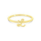 Bella Script Initial Ring