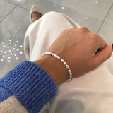 925/18k Vermeil Freshwater Pearl Bracelet