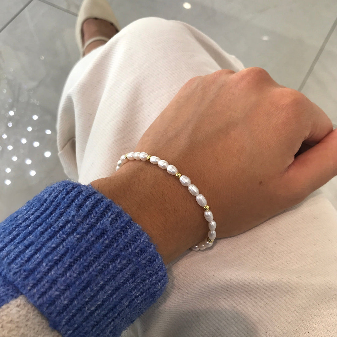 Vintage Inspired Pearl Bracelet