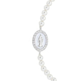 Pearl Mother Mary Bracelet by Amen