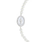 Pearl Mother Mary Bracelet by Amen