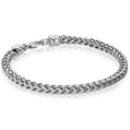 Stainless Steel Polished 5mm Franco Link Bracelet by Ital Gem