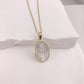 Mother Mary Pearl Pendant