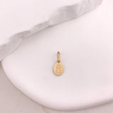 10k Gold Mother Mary Pendant