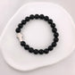 Stainless Steel Cross Beaded Bracelet
