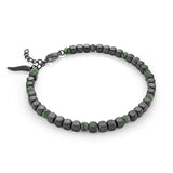 Stainless Steel Beaded Cornetto Beaded Bracelet