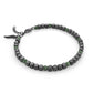 Stainless Steel Beaded Cornetto Beaded Bracelet by Ital Gem