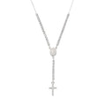 CZ Rosary Necklace by Amen