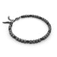 Stainless Steel Beaded Cornetto Beaded Bracelet by Ital Gem