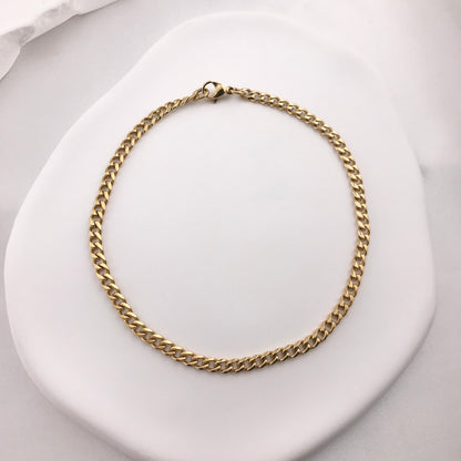 Curb Anklet by Veloria