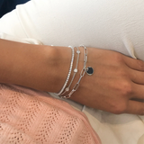 Miss Mimi- 925/14k Vermeil Cubic by the Yard Bracelet