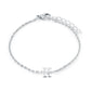 Stainless Steel Initial Bracelets by Veloria