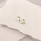Classic Pearl CZ Studs