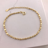 925/18K Vermeil Sparkle Cut Bracelet