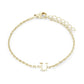 Stainless Steel Initial Bracelets by Veloria