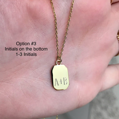 Personalized Tag Necklace