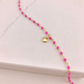 Enamel Dangle Heart Bracelets by Amen
