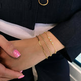 18k/925 Vermeil Ball Bracelet