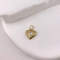 Classic CZ Heart Charm