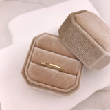 14k Gold Filled Hammered Ring