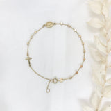 10k Yellow Gold Rosary Bracelet