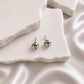 Golden Love Knot Dangle Earrings