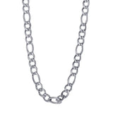 Stainless Steel 6mm Figaro Necklace