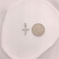 Brilliant Twist Diamond Cross