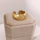 Quilted Open Ring