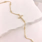 Golden Cross CZ Bracelet